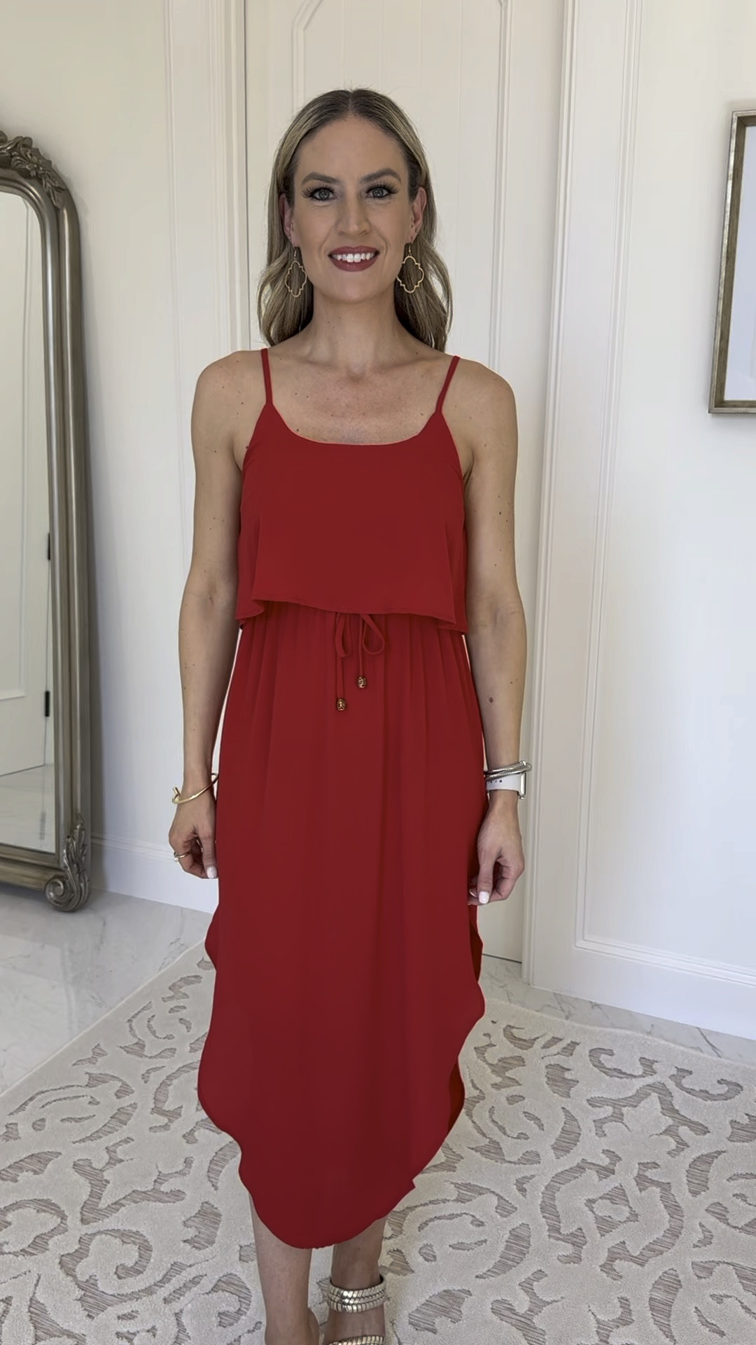 🌹 Spring and Summer Dress 🌹

This adorable dress comes in 13 colors and I’ve own three already.  The material is thin and perfect for spring and summer. Pair it with a jean jacket and wedges or dress it up with heels. The waist is stretchy and oh so flattering! 

#everypiecefits

Spring dress
Summer dress 
Summer outfit
Spring outfit
Easter dress 
Vacation dress
Resort dress
Travel dress

#LTKover40 #LTKparties #LTKVideo