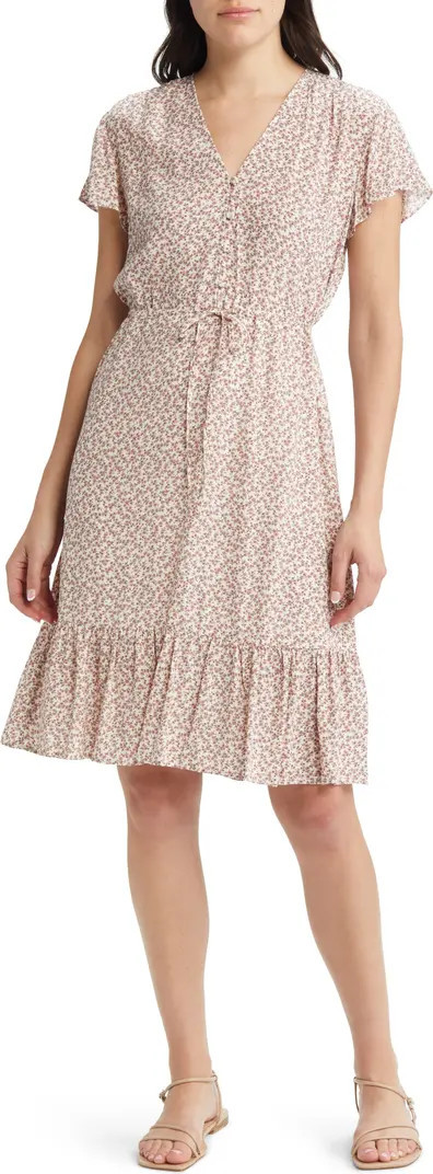 Kiki Floral Print Ruffle Dress | Nordstrom