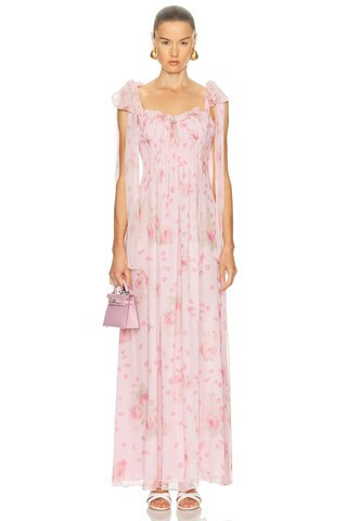 LoveShackFancy Marlana Dress in Pink | FWRD 