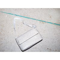 The Luella Silver Diamante Bag | Public Desire