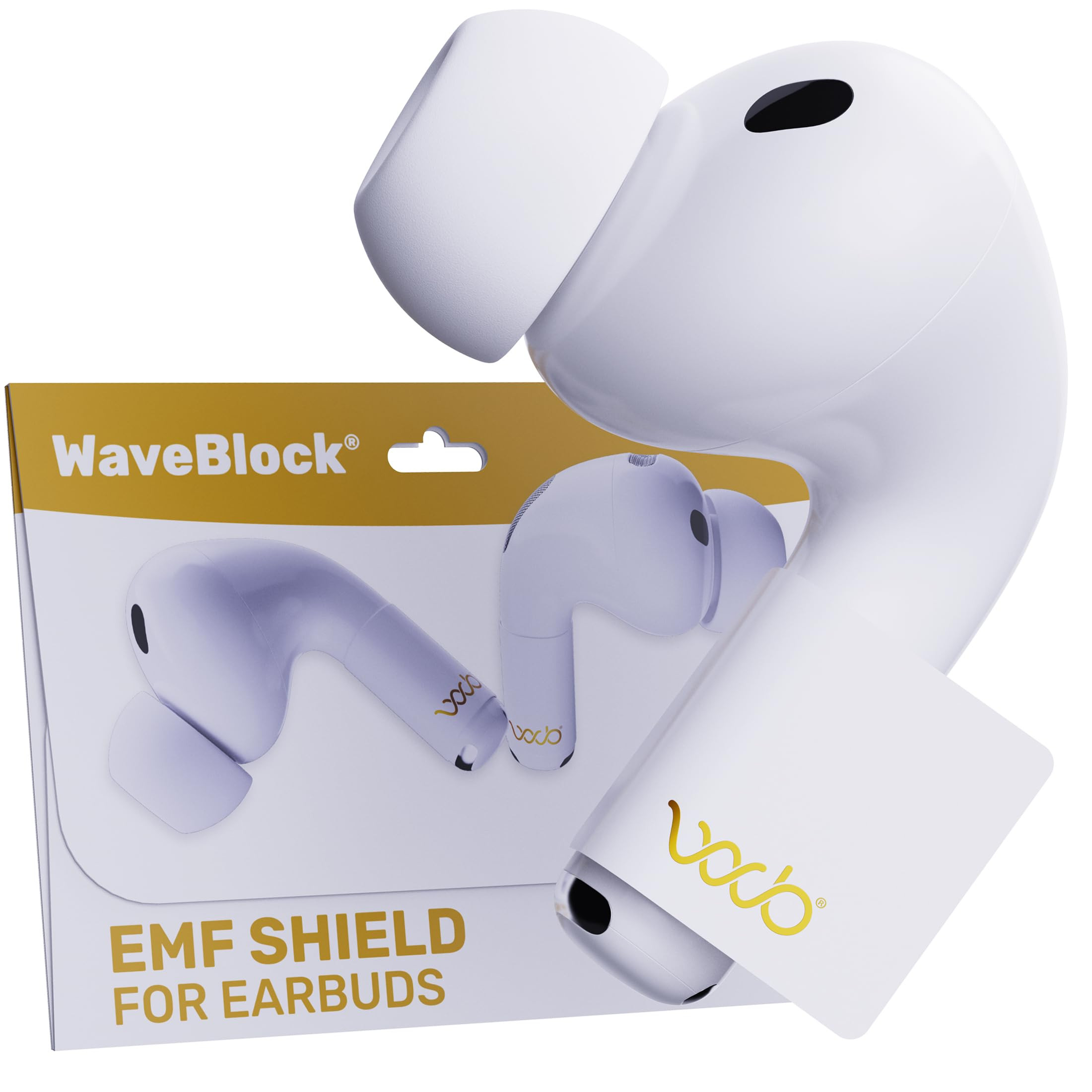 EMF Shield Sticker for AirPods – Lab-Tested Electromagnetic Wave Reduction, Made in USA, Patent... | Amazon (US)