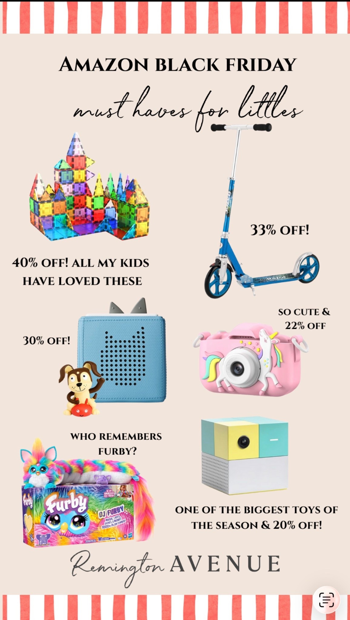 Early Black Friday deals @amazon for the kids. 
Scooter 
Magnatiles
Camera
Story teller 
First 
Most wanted gift of the season 

#ad # founditonamazon #winterfavorites2025

#LTKSaleAlert #LTKGiftGuide #LTKCyberWeek