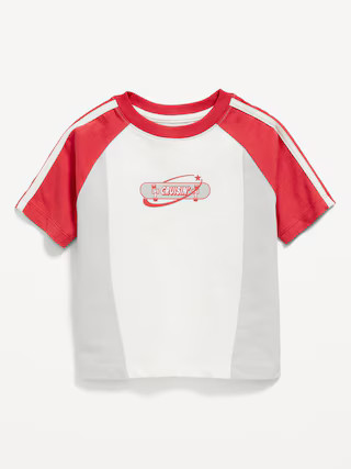 Oversized Color-Block Graphic T-Shirt for Toddler Boys | Old Navy (US)