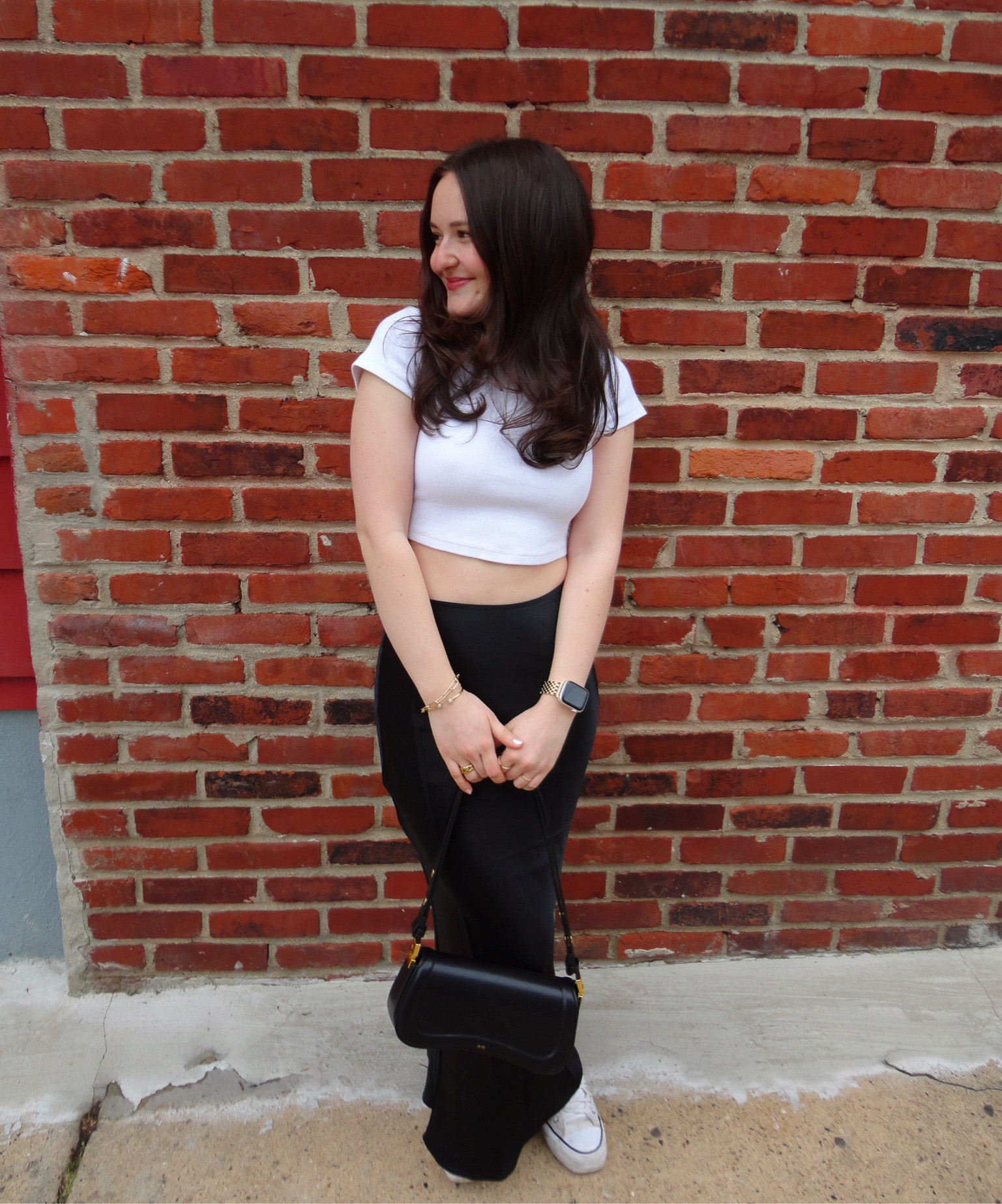 Spring time outfit! Brunch outfit | spring time | summer | maxi skirt | black maxi skirt | cute outfit 

#LTKfindsunder50 #LTKstyletip #LTKSeasonal