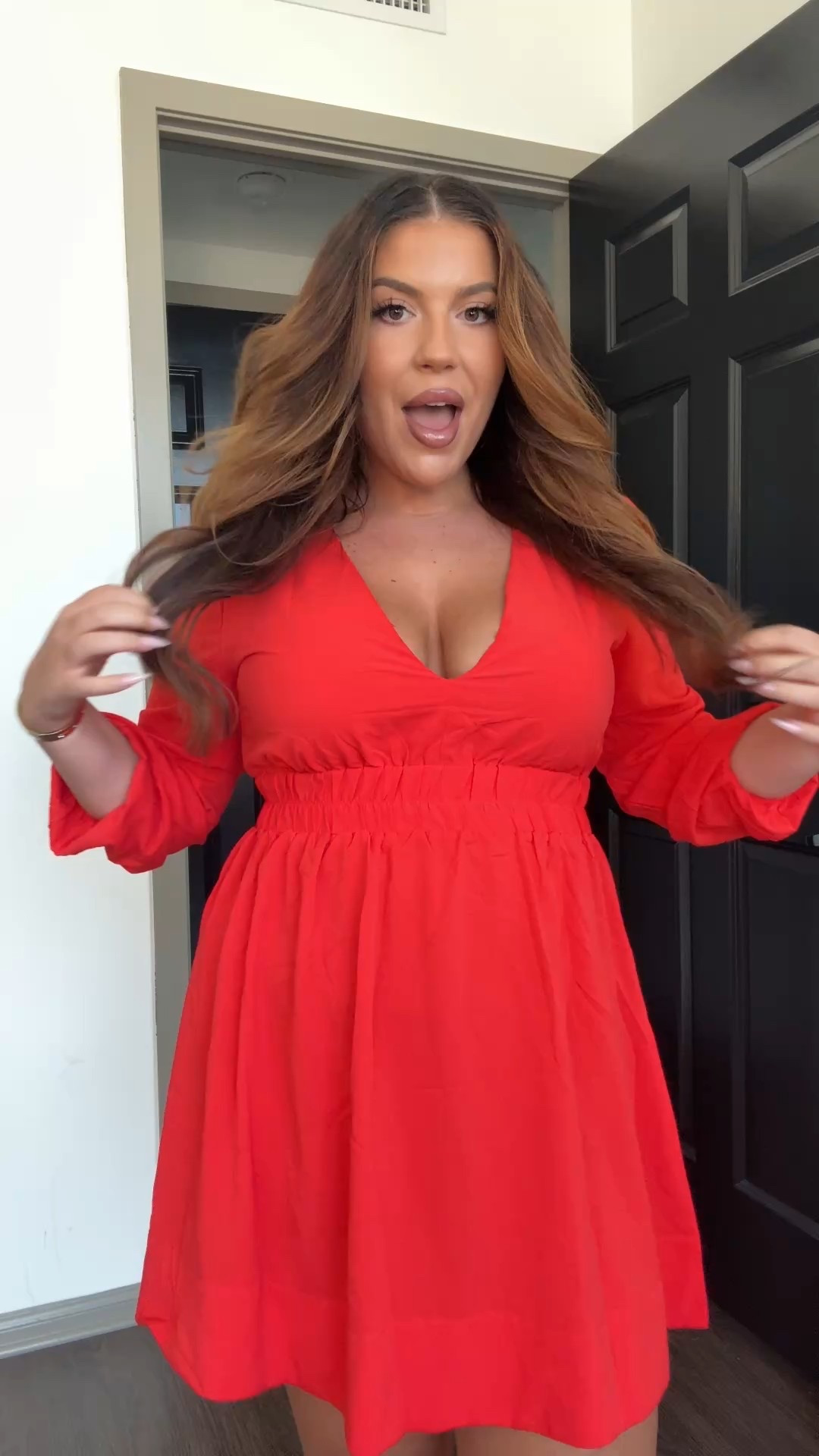 Amazon Dress w Arm + Tummy-Coverage! Wearing my reg L! (TTS)

#LTKStyleTip #LTKMidsize #LTKFindsUnder50