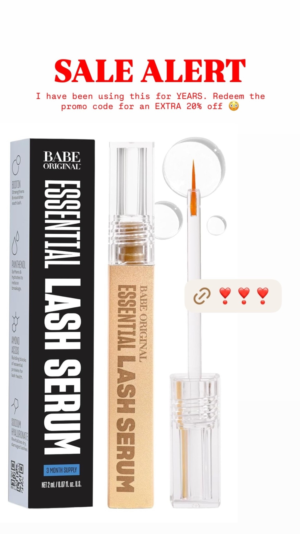 SALE ALERT 🚨 

I have been using this for YEARS. Redeem the promo code for an EXTRA 20% off 😳



#LTKBeauty #LTKSaleAlert #LTKselfcare