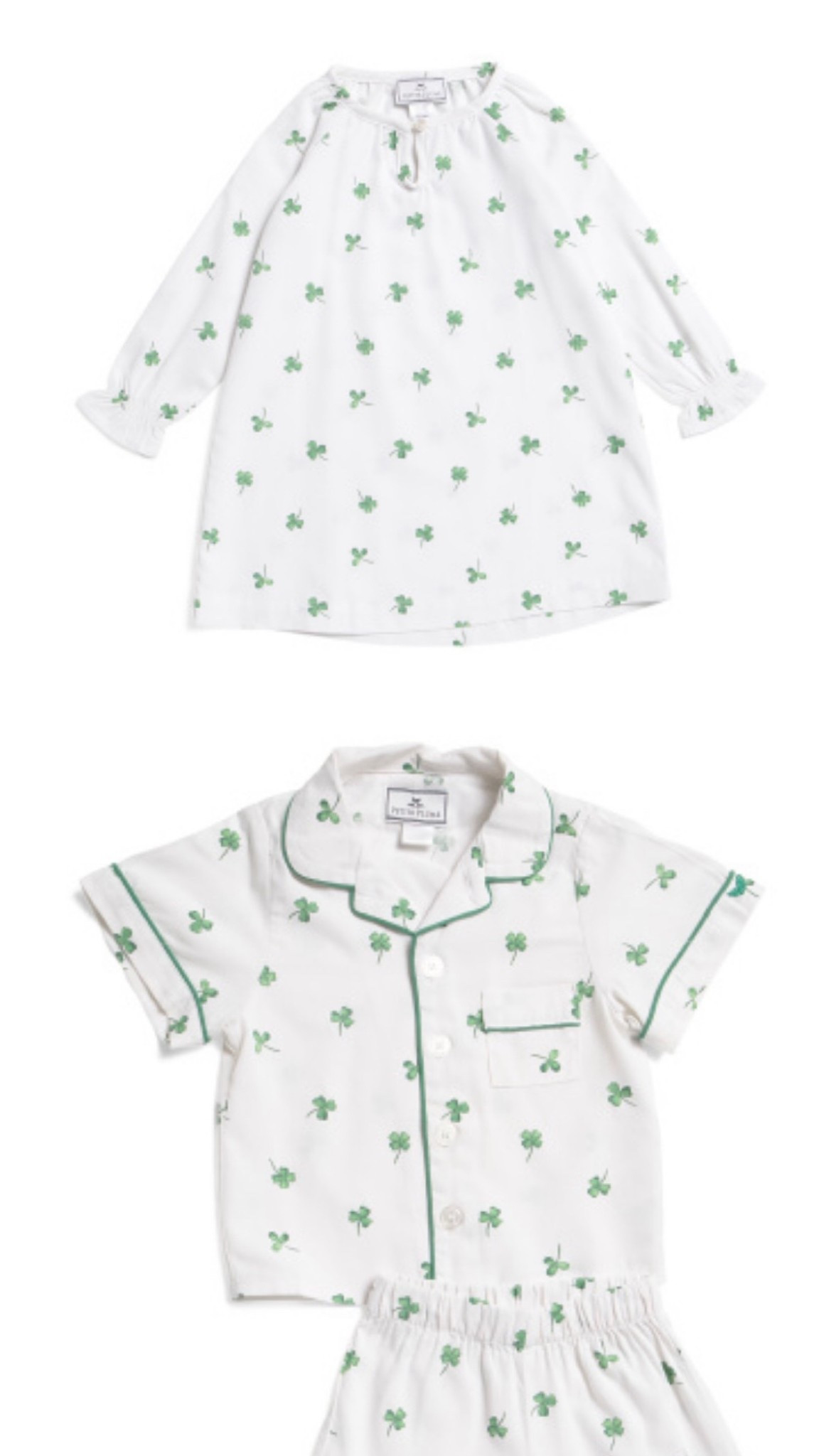 Petite plume pajamas for St. Patrick’s Day at TJ Maxx!☘️

#LTKSeasonal #LTKBaby #LTKKids