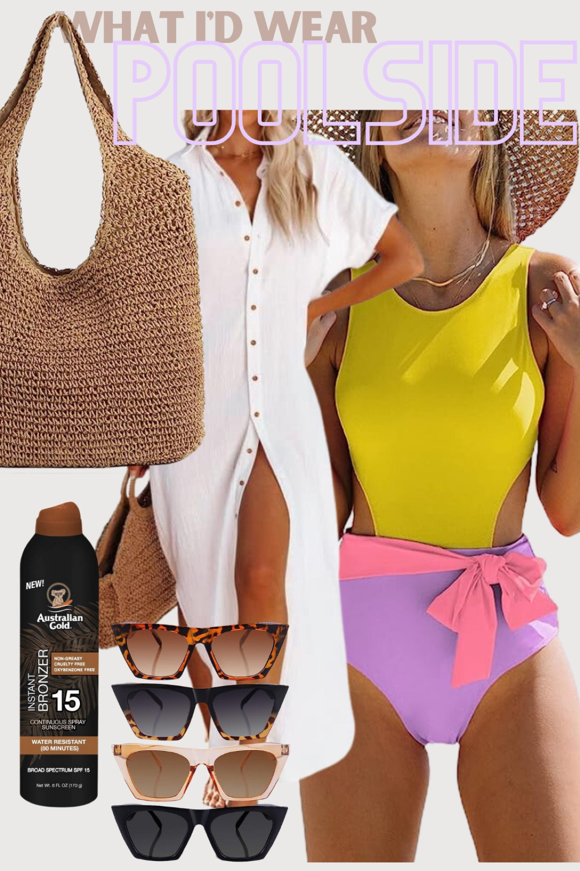 What I’d Wear: To the Pool | Summer Amazon Finds | Poolside | What’s in my Pool Bag | Summetime Finds | Amazon Prime 

#LTKSeasonal #LTKxPrimeDay #LTKsalealert