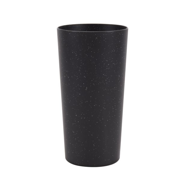 Mainstays 26-Ounce Eco-Friendly Recycled Plastic Beverage Tumbler, Black | Walmart (US)