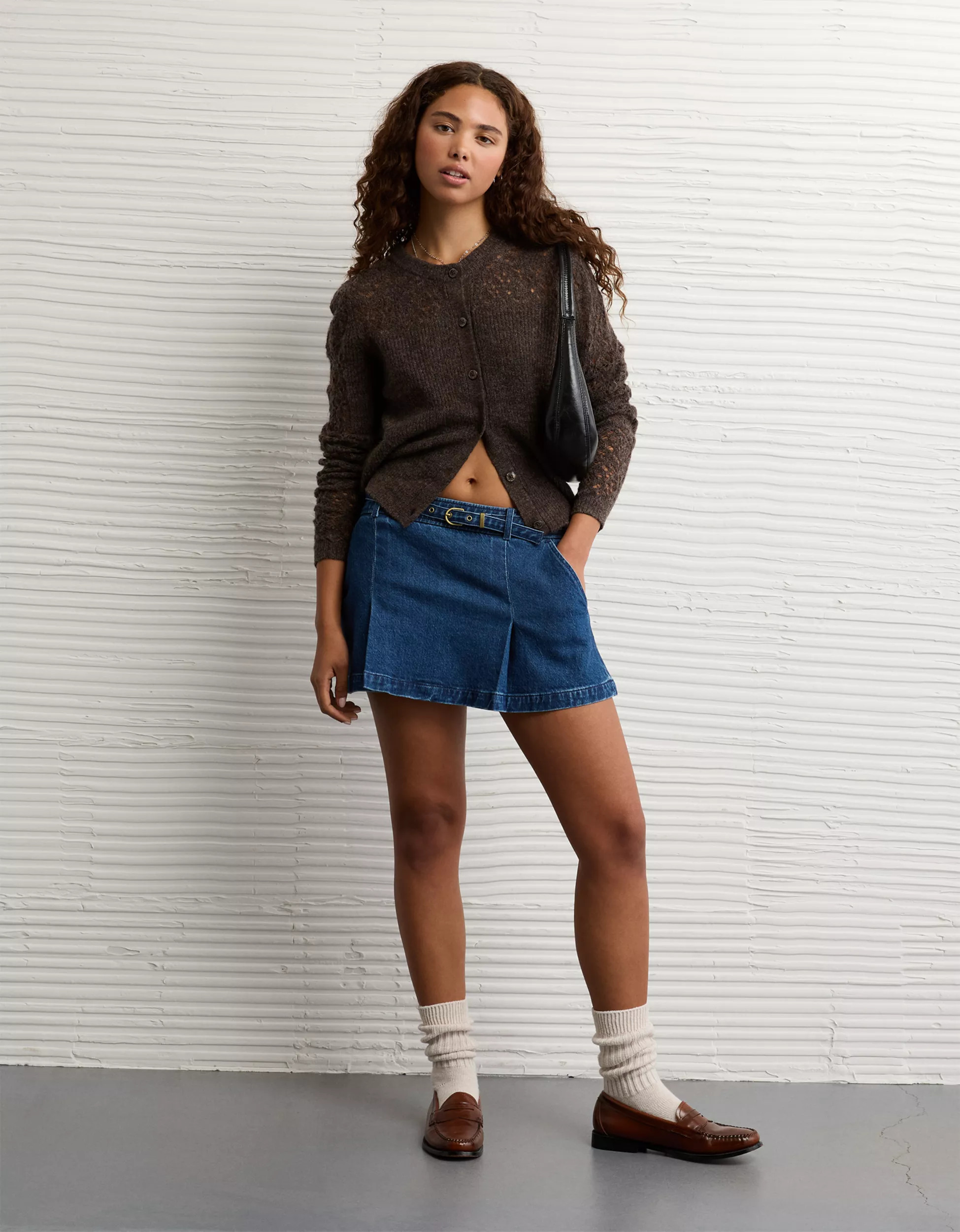 AE Knit Lace Cardigan | American Eagle Outfitters (US & CA)