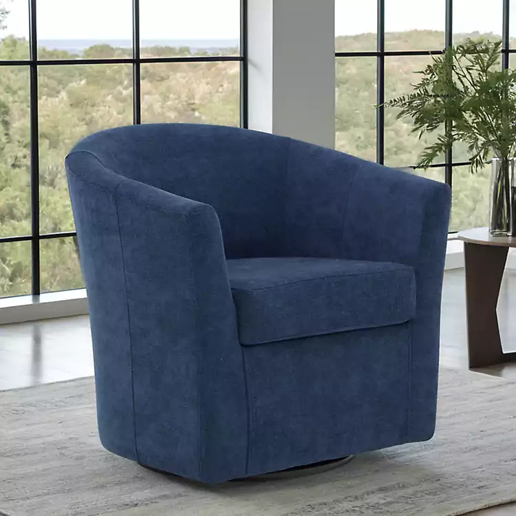 Indigo Chloe Swivel Accent Chair | Kirklands Home | Kirklands
