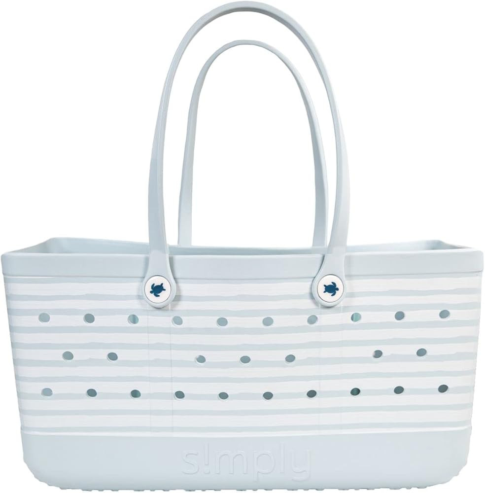 Simply Southern Stripe Utility Pattern Tote XL | Amazon (US)