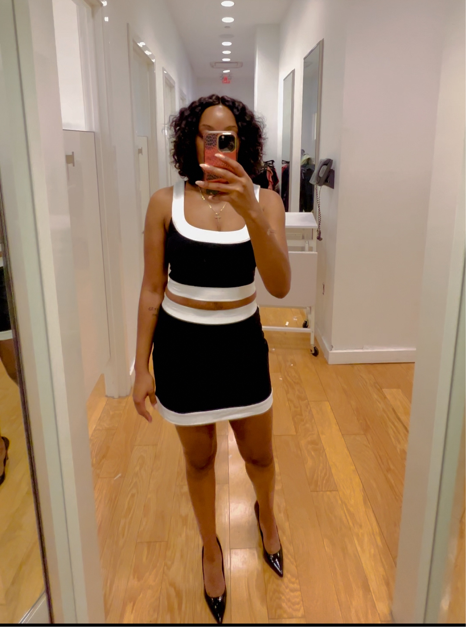 70% Off!!! Grab this Feeling fierce and fabulous in this Body Contour Stretch Cotton Tipped Square Neck Cropped Tank & skirt set! Loving how it hugs every curve just right. 

#LTKstyletip #LTKsalealert #LTKfindsunder100