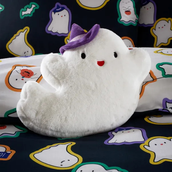 Catherine Lansfield Halloween Ghosts Cushion | Dunelm (migrated)