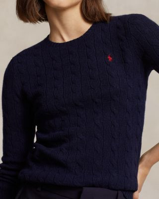 Cable Knit Wool & Cashmere Sweater | Bloomingdale's (US)