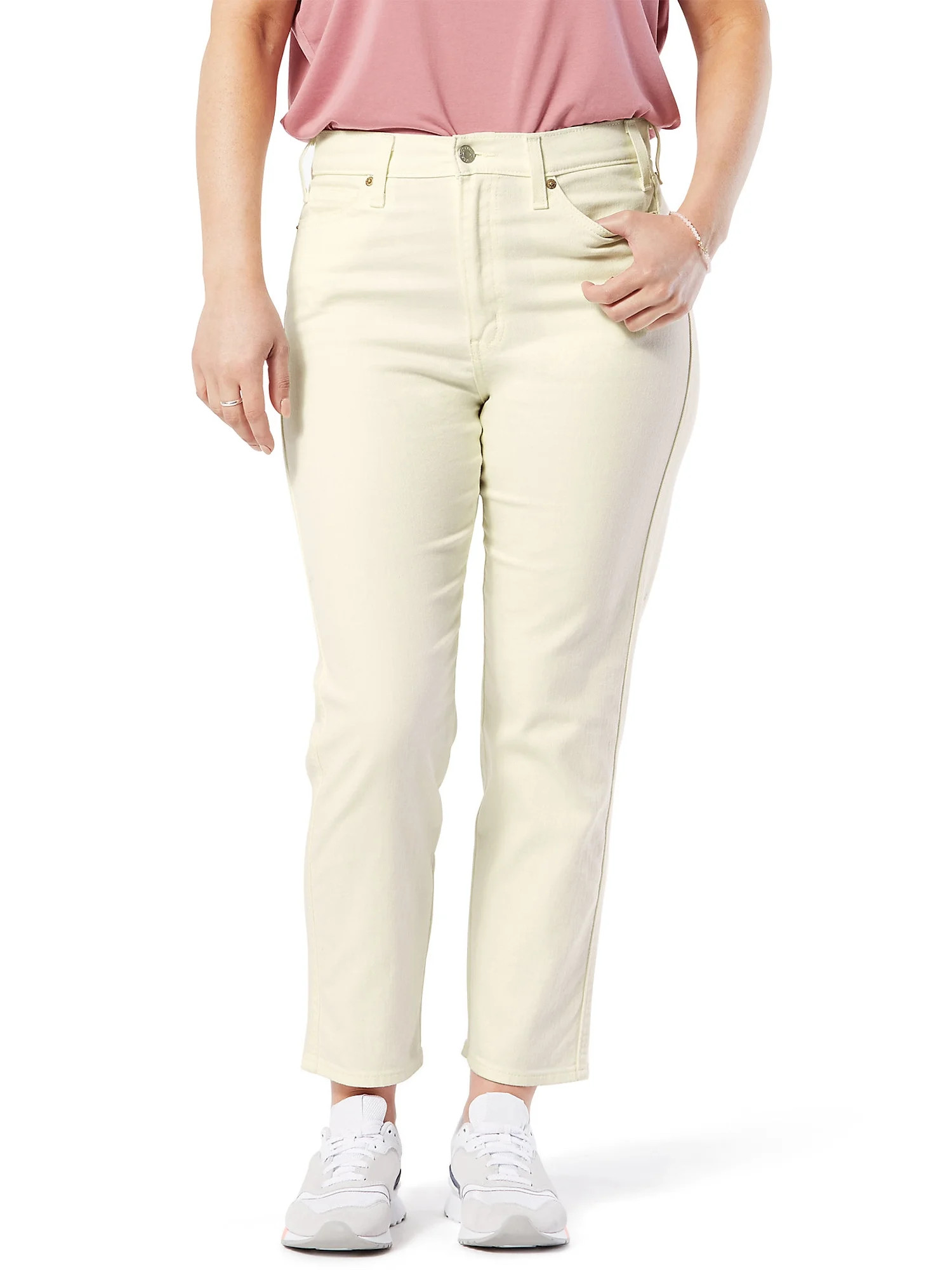 Signature by Levi Strauss & Co. Women's Heritage High Rise Straight Jeans | Walmart (US)