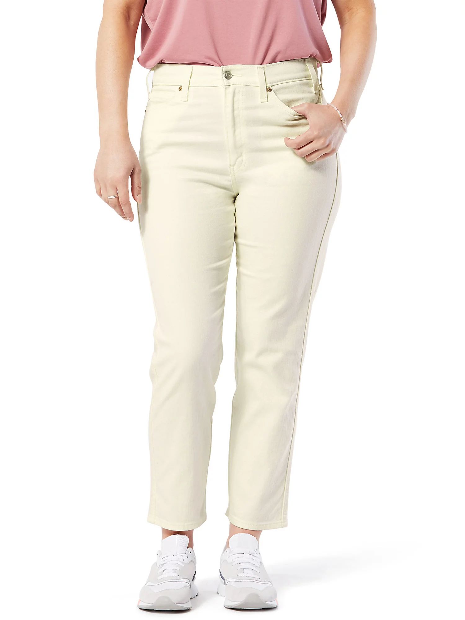 Signature by Levi Strauss & Co. Women's Heritage High Rise Straight Jeans | Walmart (US)