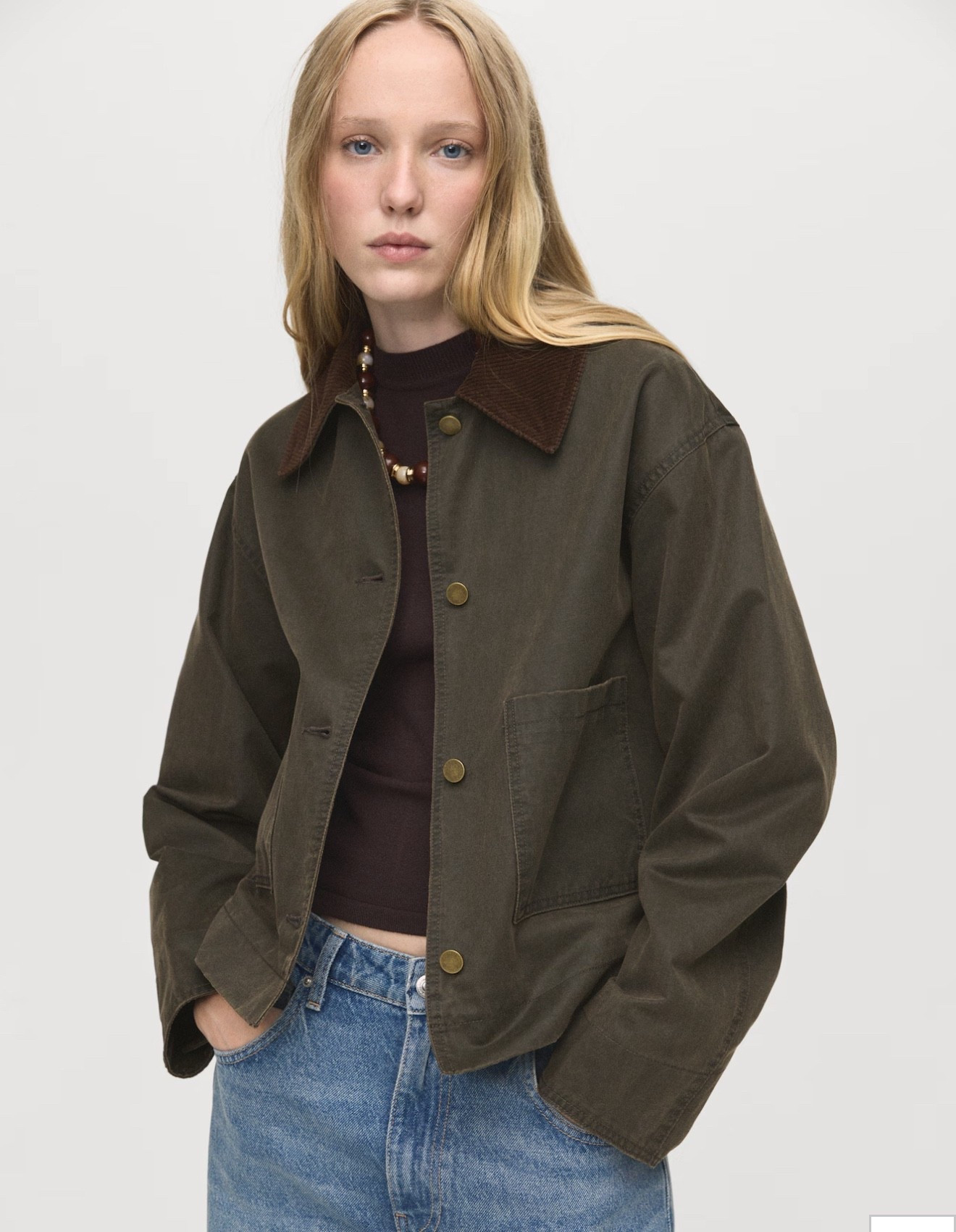 Also, love this cropped barn jacket  

#LTKSeasonal #LTKFindsUnder100
