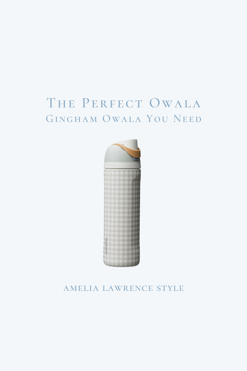 The perfect Owala water bottle you need. Finally, a water bottle that matches my style! Water bottle, Owala, Target, Gingham.  

 #LTKfitnessgoals #LTKmorningroutine #LTKfoodie