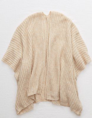 Aerie Cardigan Poncho | American Eagle Outfitters (US & CA)