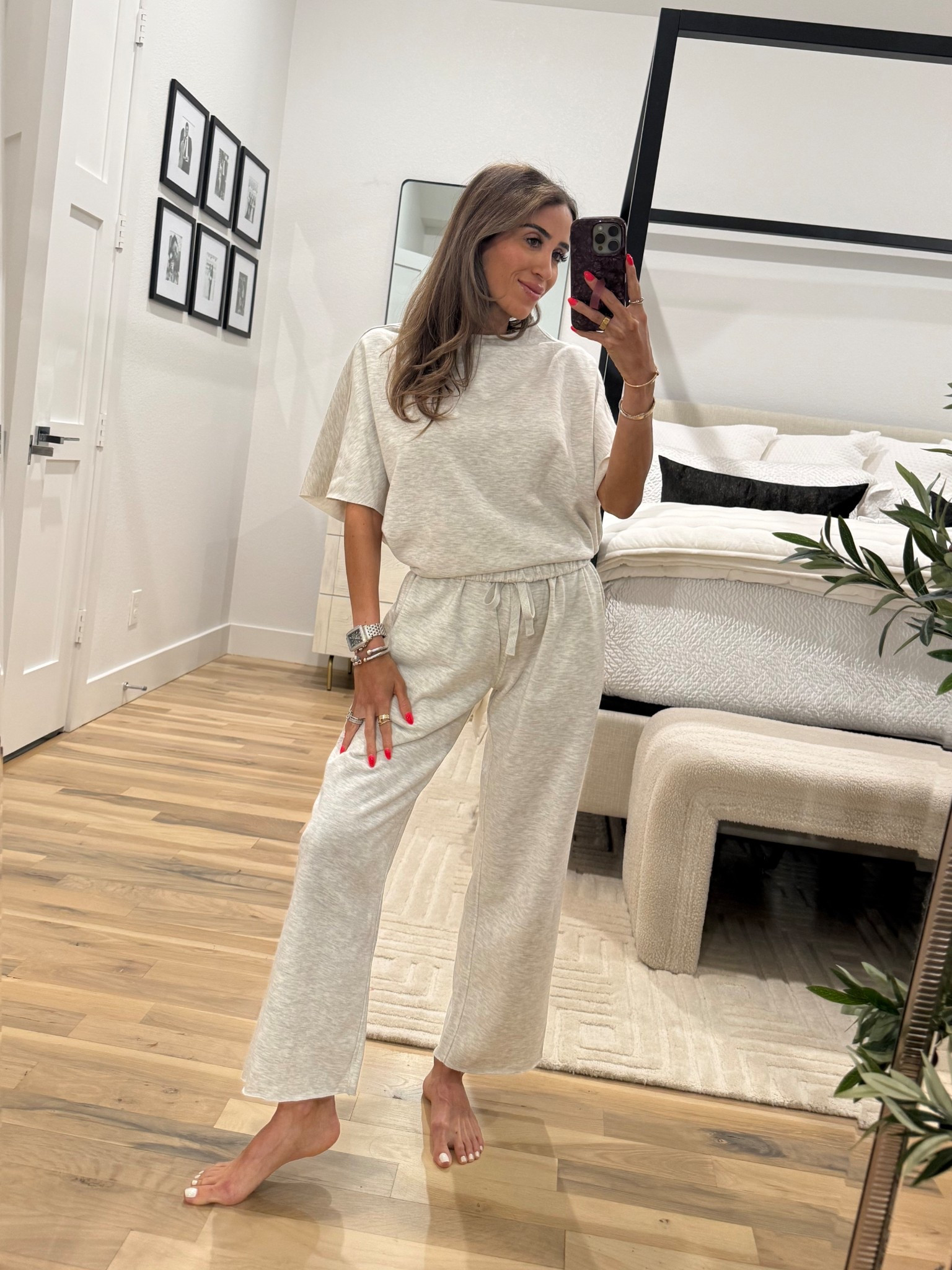 Super soft grey lounge set wearing smallest size 

Amazon fashion, Amazon finds

#LTKPetite