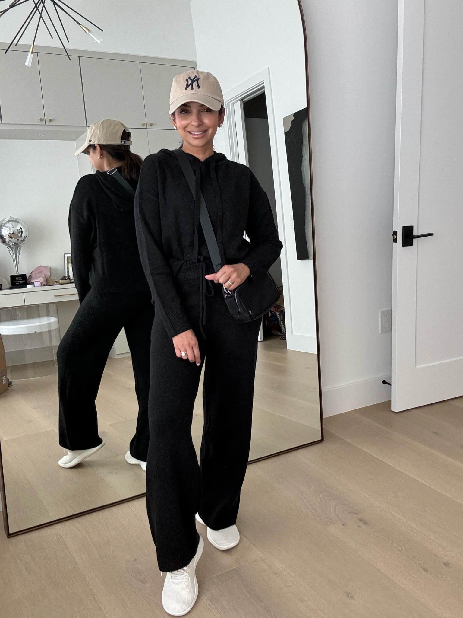 Wearing an xs in sweater set, styled here for errands & school drop offs/pick ups @walmartfashion #walmartpartner #walmartfashion

#LTKFindsUnder50 #LTKStyleTip