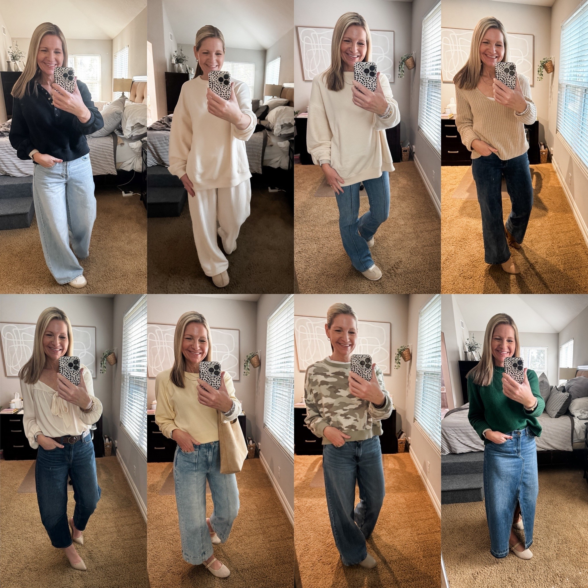 Weekly outfit roundup. It was a taint and cold week here so I got to break out the sweaters and cozy sweatshirts again. Warmer weather is coming back next week which I’m excited about. 

#LTKSeasonal #LTKootd #LTKOver40