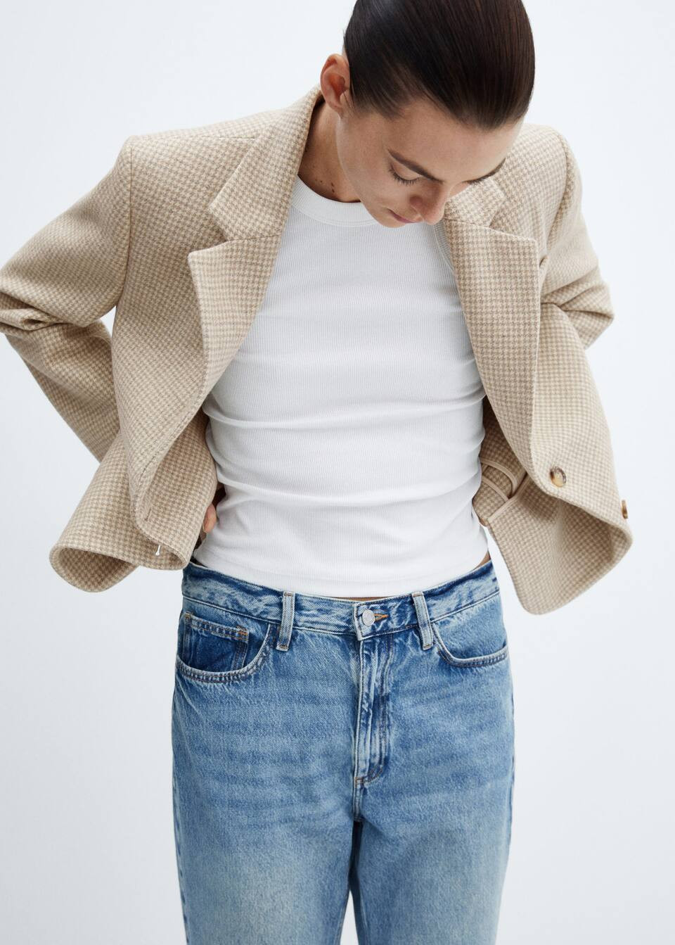 Handmade oversized wool coat -  Women | Mango USA | MANGO (US)