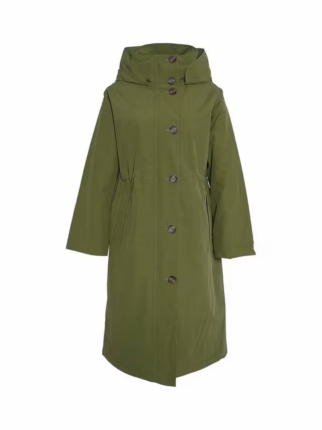BarbourIris Waterproof Jacket, Dark Moss | John Lewis (UK)