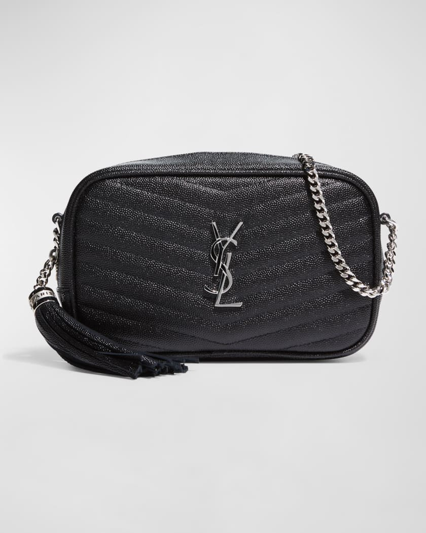 Saint Laurent Lou Mini Monogram YSL Quilt Calf Camera Bag | Neiman Marcus