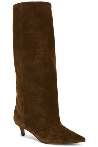 Luca Boot in Chestnut Suede | Revolve Clothing (Global)