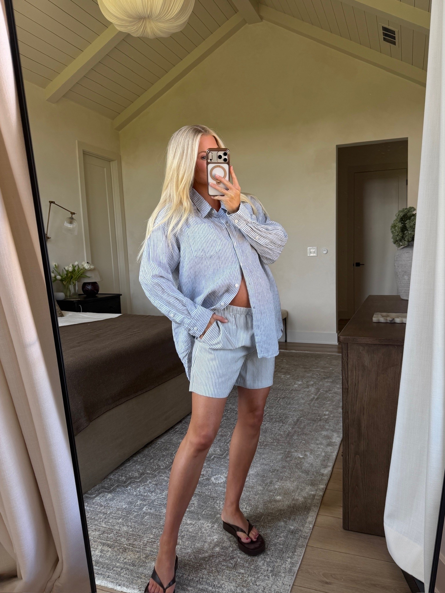 Wearing a medium in top and pants (sized up in both for pregnancy)! #kathleenpost

Casual chic, bump friendly, maternity look, MDW outfit, summer outfit

#LTKBump #LTKSeasonal