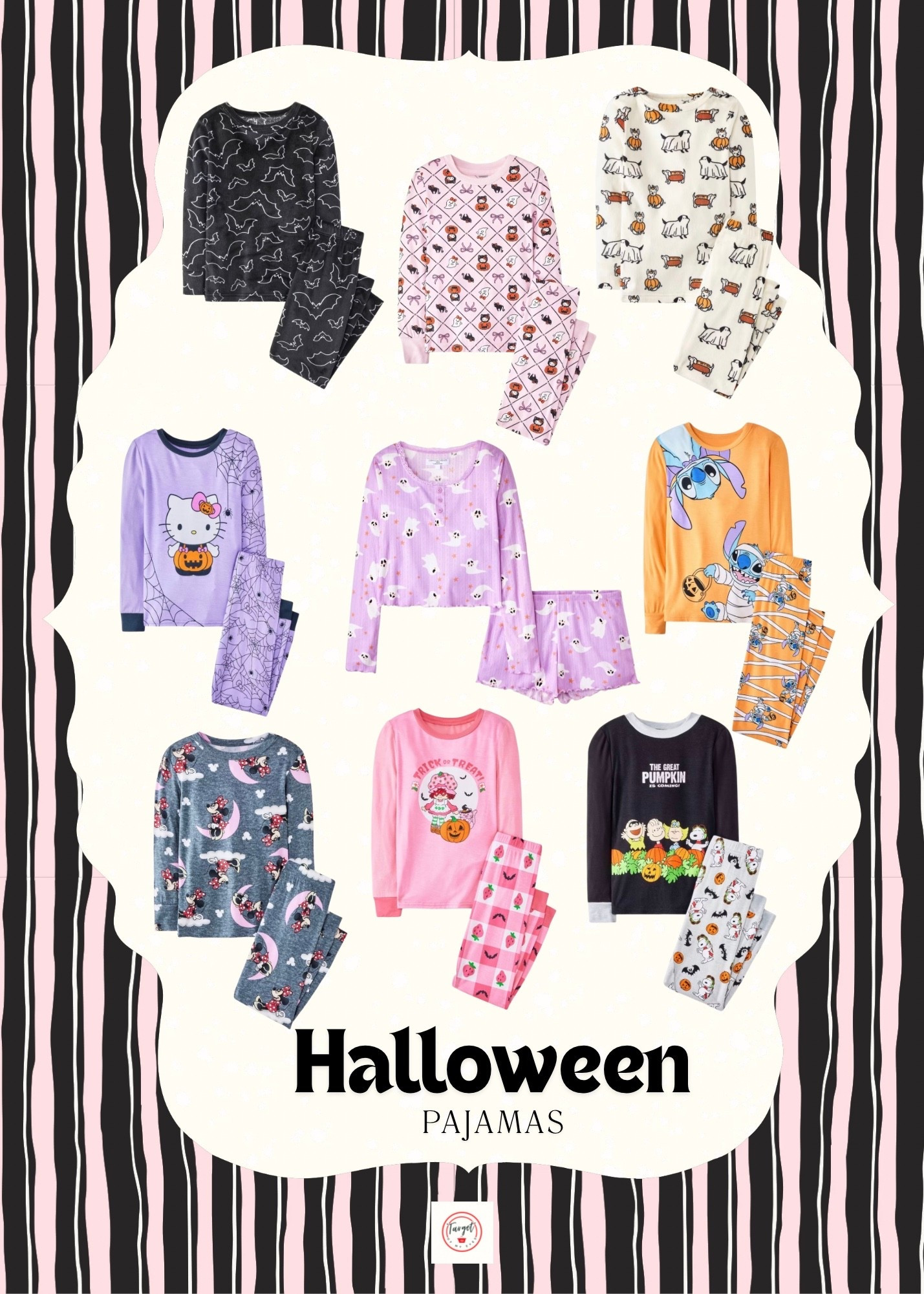 Target Kids Halloween Graphic Pajama Sets @Target #target #targetstyle #targetkids #halloweenpjs #graphicpjs #kidspjs #newattarget #girlspajamas

#LTKKids #LTKHome #LTKootd