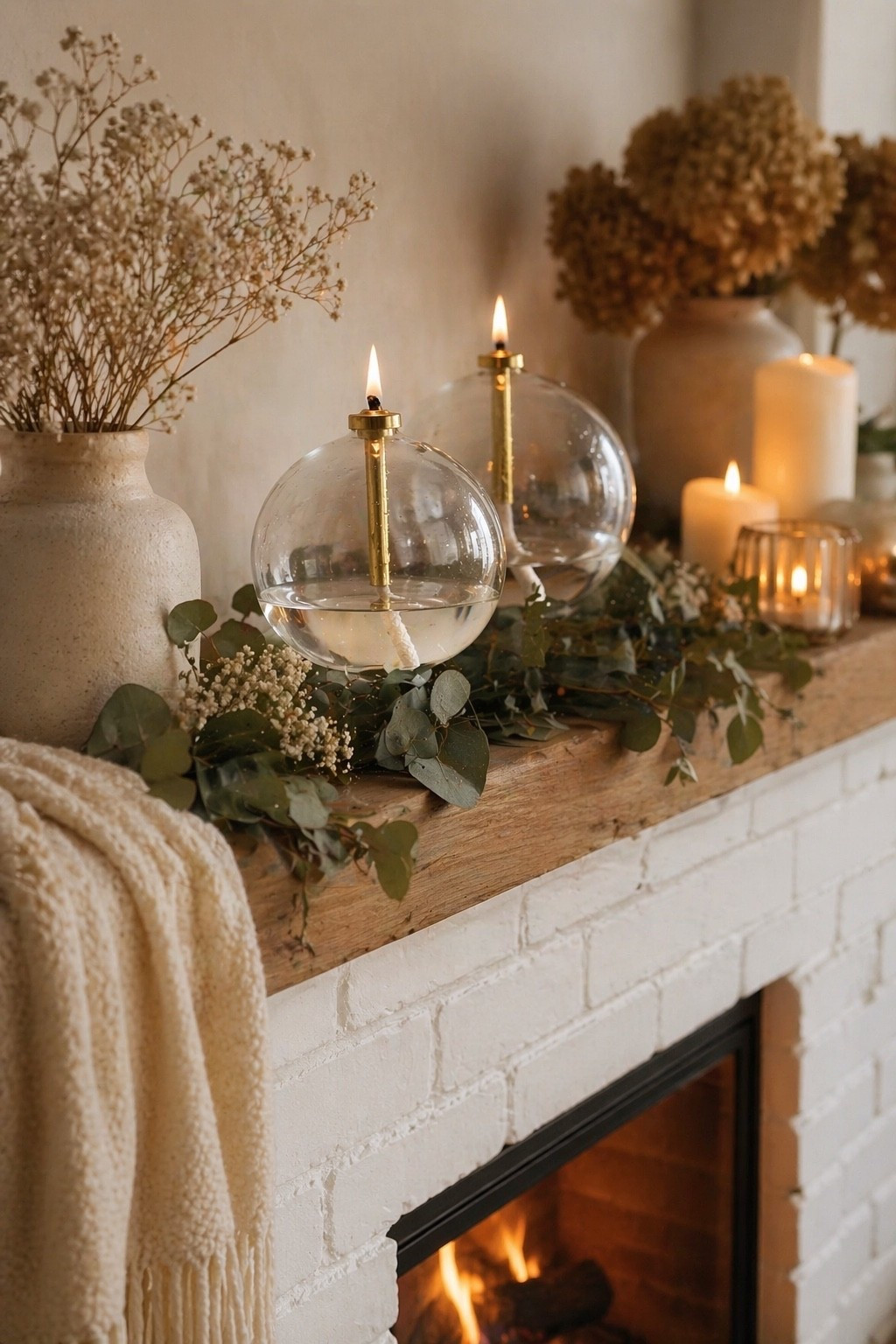 If you struggle to create a cozy, calm, warm atmosphere, adding candles, whether they are oil lamps or flameless candles all around your home will 100% make such huge difference ! 

#LTKHome