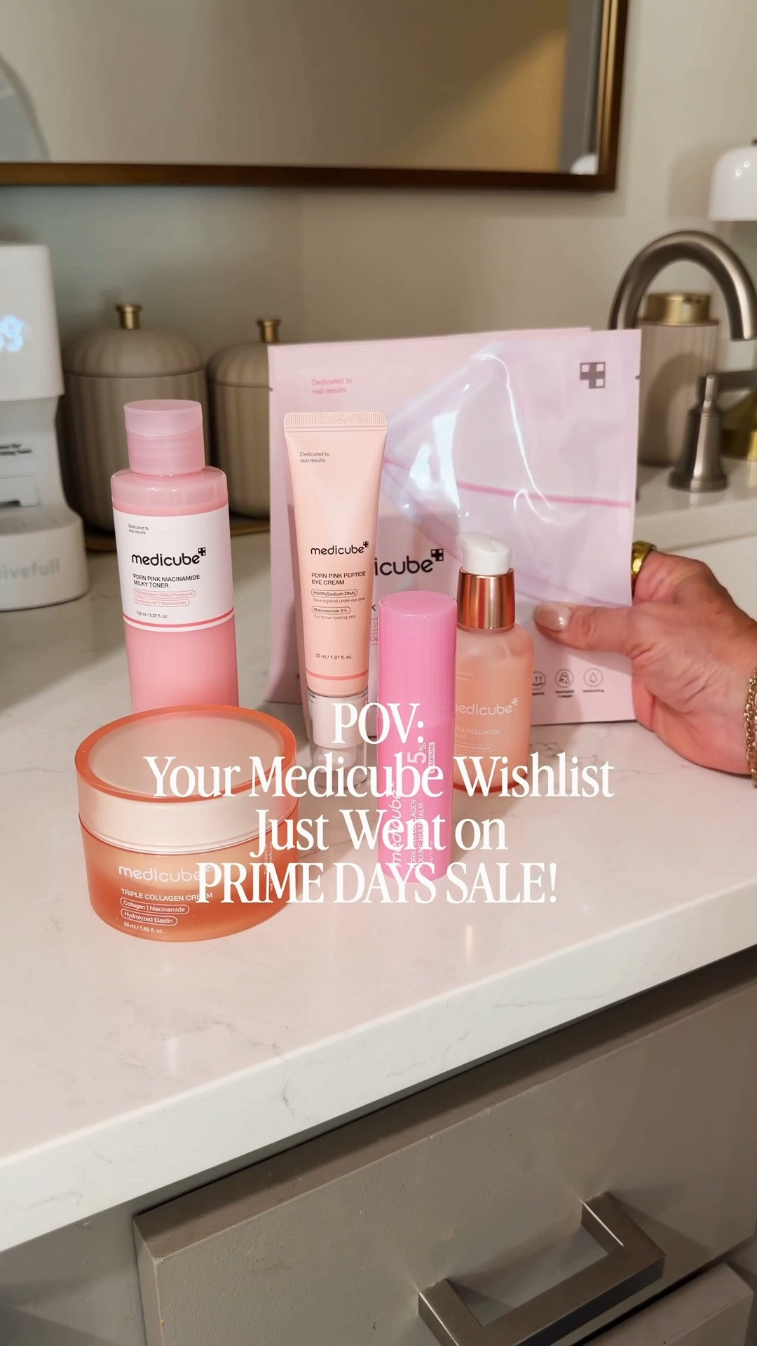 MEDICUBE DEALS ARE LIVE! 

If you’ve been wanting to try Medicube—or stock up on your favorites—Prime Big Deal Days is the time!

I’ve tried so many Medicube products, and these are the ones I OWN + LOVE and keep reaching for in my skincare routine. 

From PDRN favorites to masks + skincare tools, I’ve rounded up the deals I think are worth checking out!

Don’t wait too long—shop the Medicube deals while the prices are GOOD!
