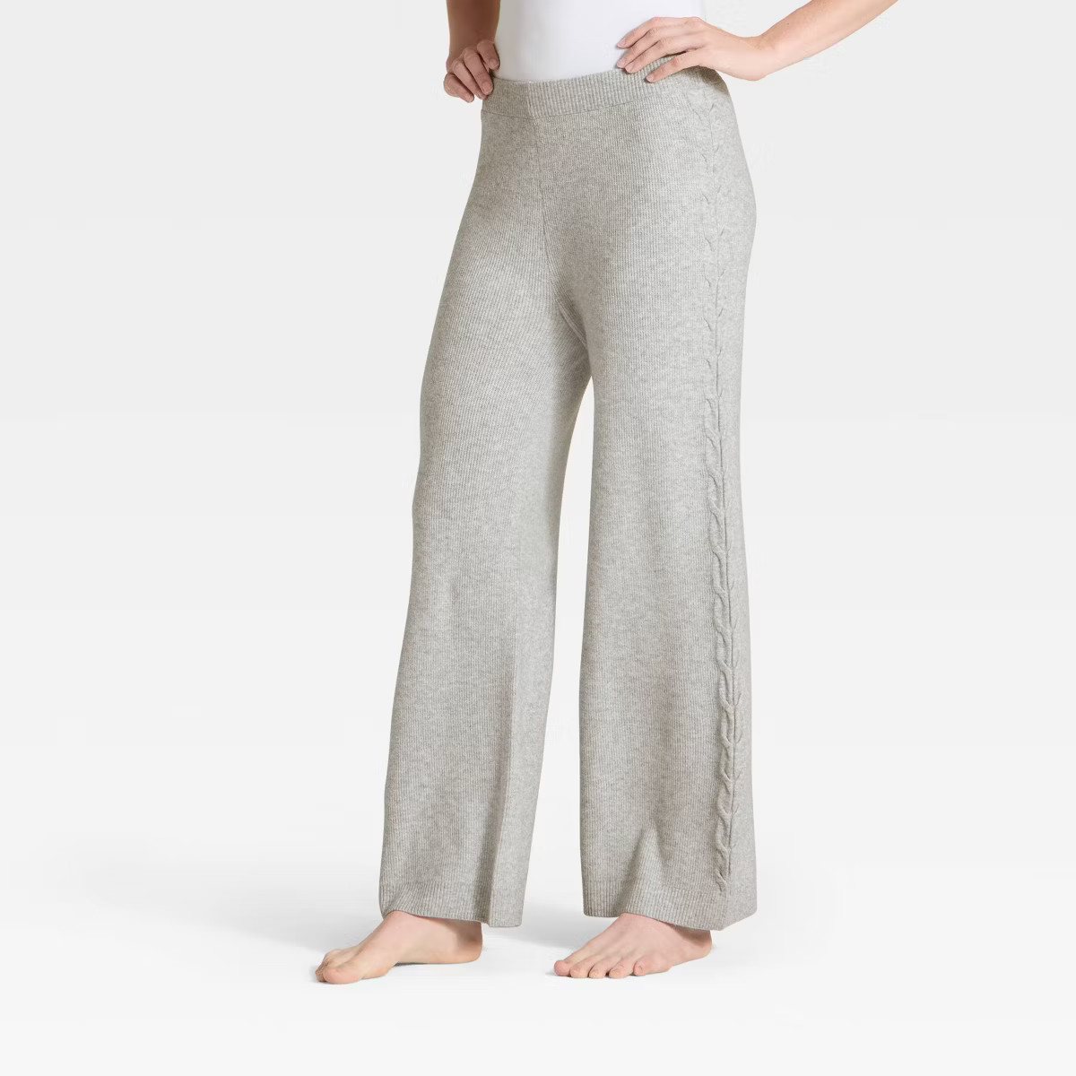 Women's Cable Sweater Wide Leg Pants - Auden™ | Target