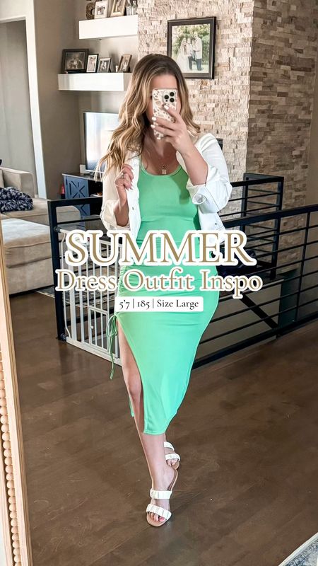Summer dress outfit Inspo ☀️

5’7 | 185
Size Largee

#LTKfindsunder50 #LTKmidsize #LTKVideo