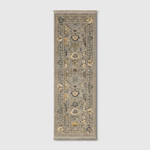 Damask Woven Persian Style Boarder Rug - Threshold™ | Target