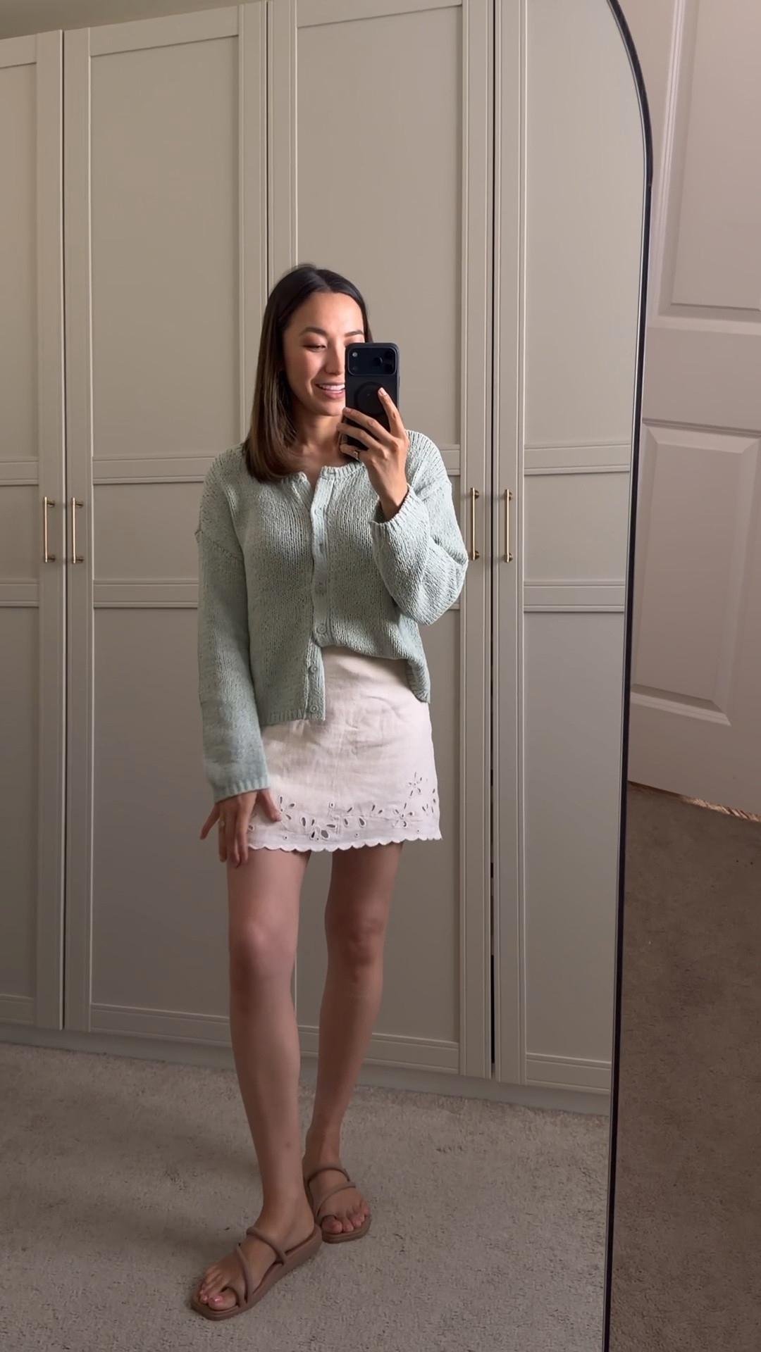 Summer staples currently under $50 summer staples

Love this linen skort (has rave reviews) for a mom-friendly mini - wearing xs but if you have any curves I recommend sizing up

Cardigan - runs big. wearing small but I could have went with xs for a more fitted style

#abercrombiepartner

#LTKSeasonal