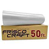 Frisco Craft C-370 Transfer Tape for Vinyl 12" x 50 Feet Clear Lay Flat | Application Tape Perfect f | Amazon (US)