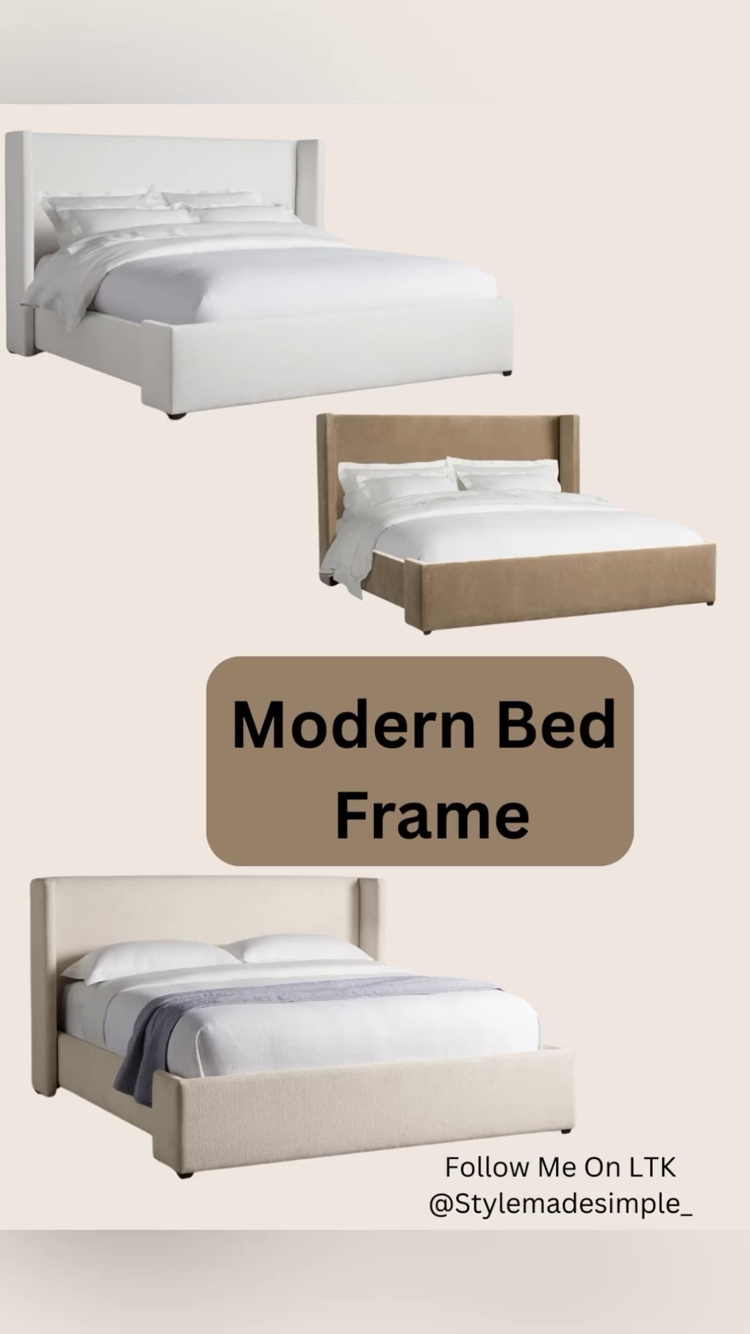 Modern arhaus bed frame bedroom makeover bed frame

#LTKHome #LTKSaleAlert #LTKmomlife