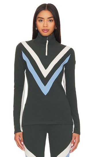 Voss Zip Up in Olive Green | Revolve Clothing (Global)