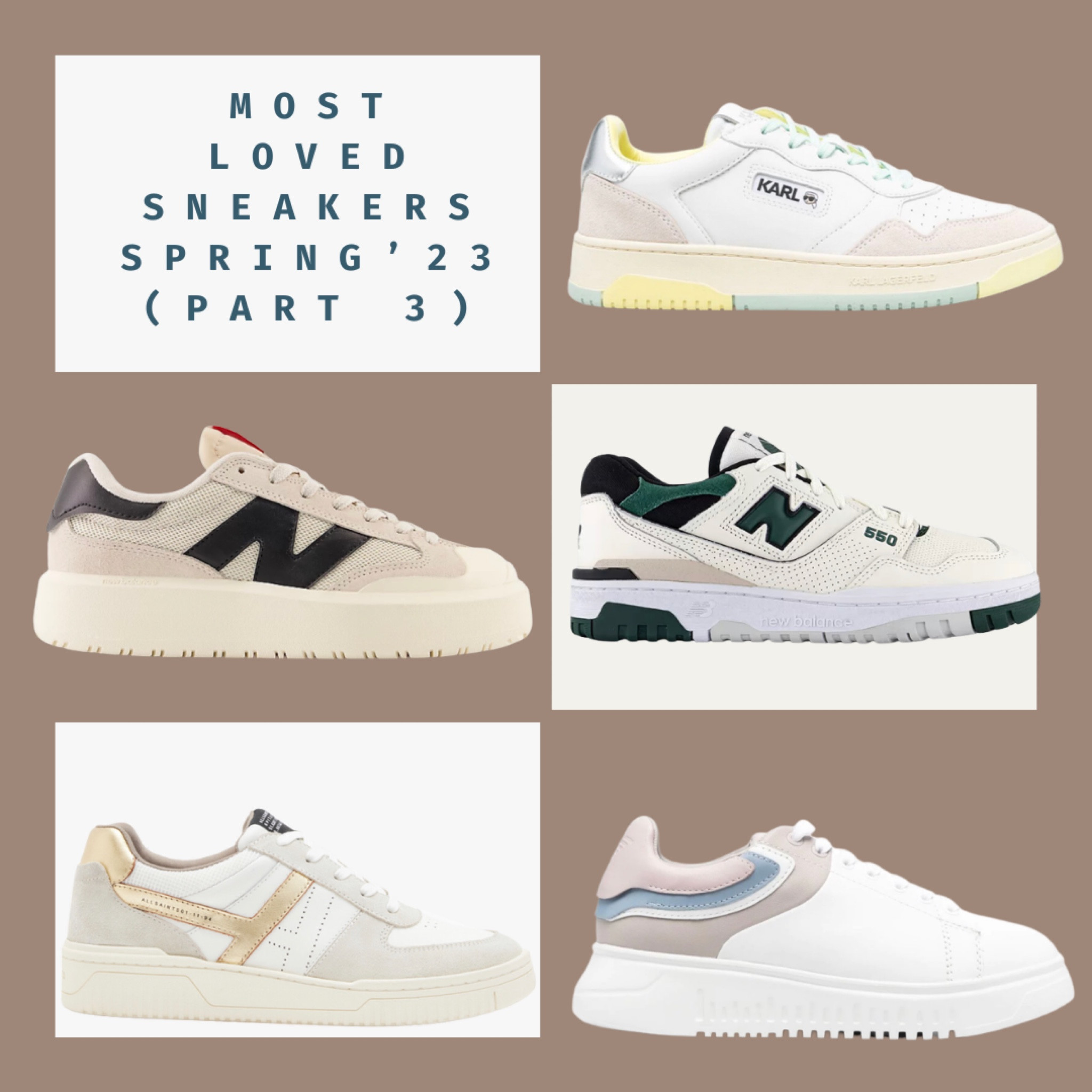 Looking for some inspiration to elevate your sneaker collection? Look no further! I've curated the best of the best for you to choose from.

#LTKFind #LTKshoecrush #LTKstyletip