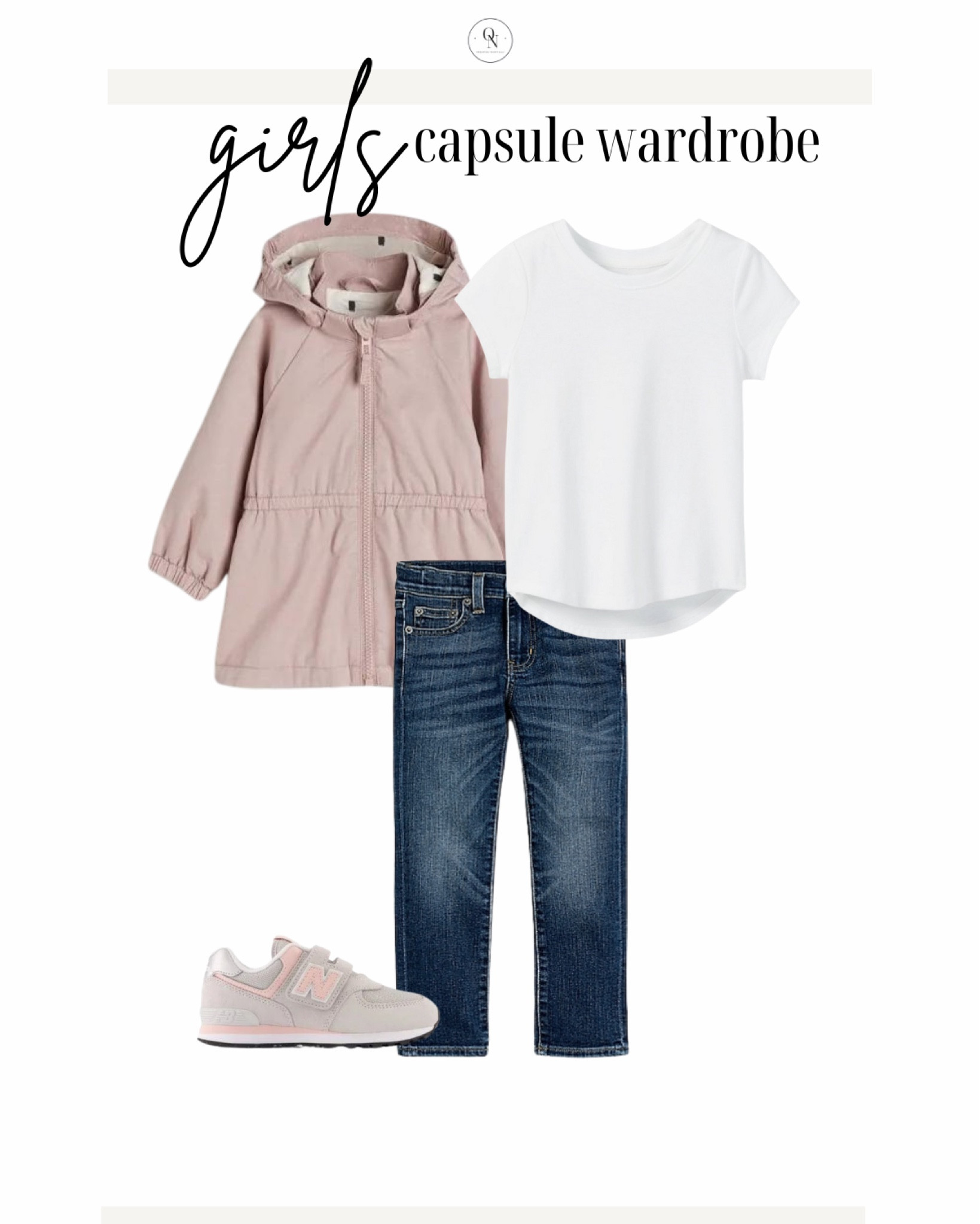 Jean’s outfit from the girls capsule wardrobe! 

Here’s my recommendations for the rest of the spring capsule wardrobe for your girl toddlers and tweens:

5x short sleeve shirts in a mix of print and solid.

4x long sleeve Tshirts in a mix of print and solid

2x casual dresses. If your girl is more of a dress gal I recommend 5 casual dresses and doing fewer long sleeve and short sleeve Tshirts.

Jackets // rain coat, denim jacket, pullover

Bottoms // 2 pairs of jeans (light and dark), 4-5 pairs of leggings to wear under dresses and by themselves with Tshirts, 5 pairs of shorts 

Dressy dress

Accessories // Socks for sneaker, socks for dress shoes, headband, sunglasses, and a cute bag

Shoes // dress shoes, casual shoes like crocs, natives or keens, and a pair of sneakers

Spring capsule wardrobe, kids capsule wardrobe, girls outfits, outfits for kids, outfits for girls, girls capsule wardrobe, spring outfits for kids 

#LTKSeasonal #LTKkids #LTKSpringSale