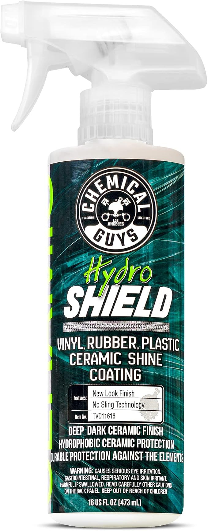 Chemical Guys HydroShield Vinyl, Rubber & Plastic Ceramic Shine Coating - Plastic Restorer for In... | Amazon (US)