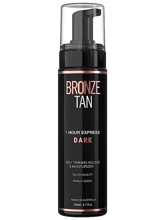 Bronze Tan Self Tanner Mousse Dark Self Tan Foam | Sunless Tanner for all Skin Tones | Salon Qual... | Amazon (US)
