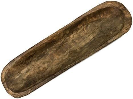 Rustic Wood Baguette Dough Bowl-Batea-Board-Small | Amazon (US)
