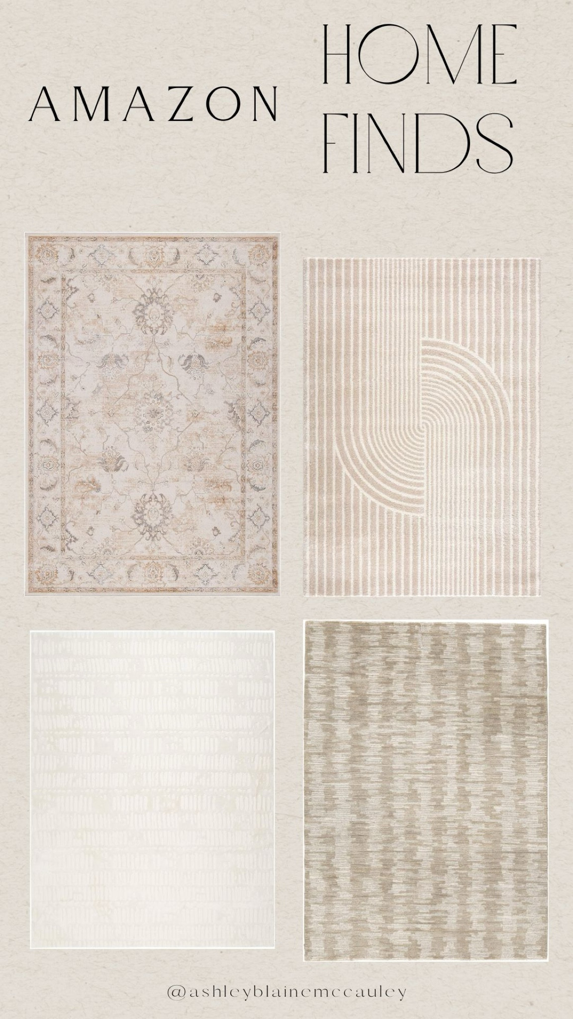 Amazon Home Finds - Rugs



#LTKSpringSale #LTKSeasonal #LTKhome