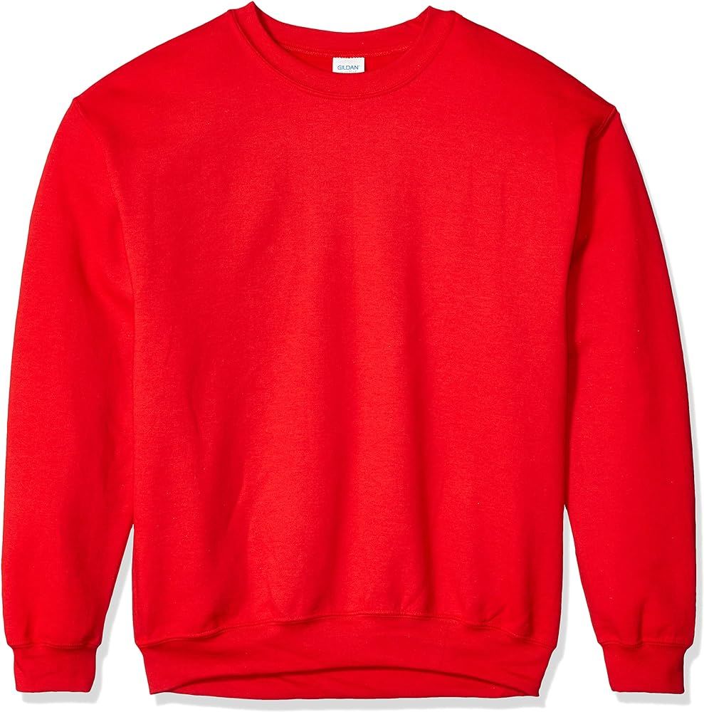 Gildan Men's Fleece Crewneck Sweatshirt, Style G18000 | Amazon (US)