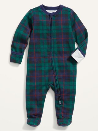 Unisex Matching Printed Sleep & Play Footed One-Piece for Baby | Old Navy (US)